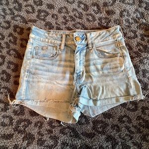 Light Wash American Eagle Jean Shorts